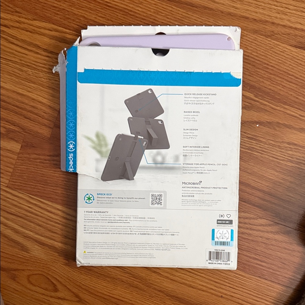 Speck StandyShell Purple iPad 10.9 Case - Picture 2 of 6